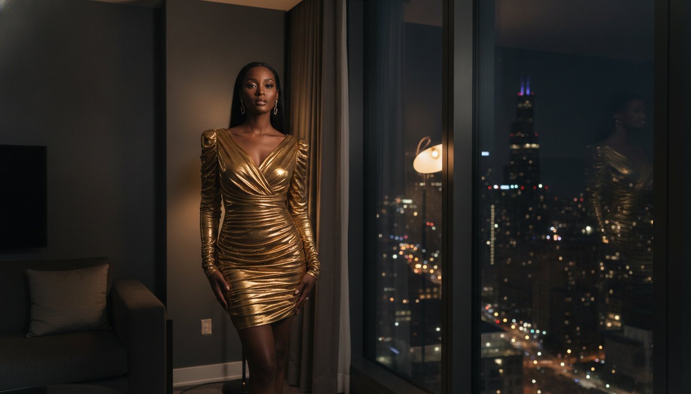 The Ruched Cocktail Dress: A Masterclass in Evening Allure