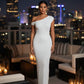 The Sculpted One-Shoulder Maxi Dress - After Nine