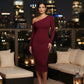 After Nine One-Shoulder Midi Dress— After Nine Collection