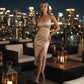 The After Hours Satin Midi Dress - After Nine