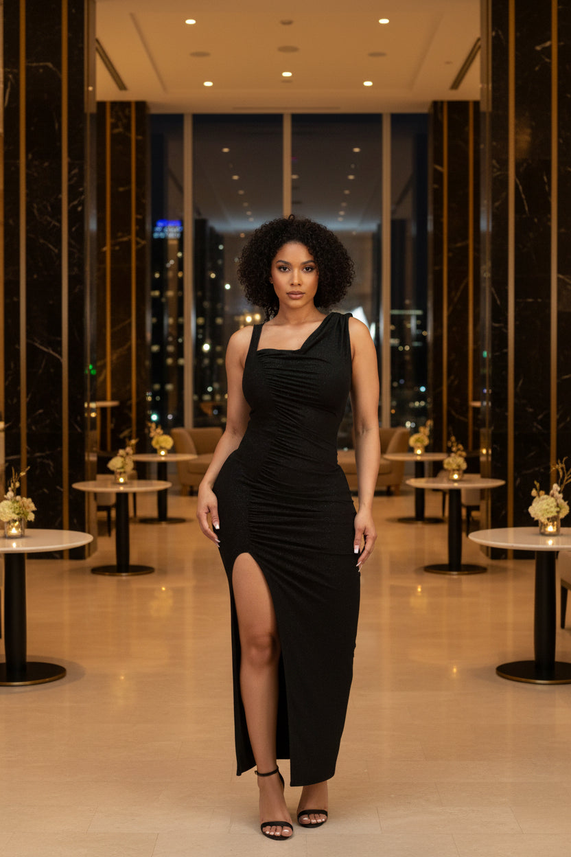The Reserved Table Slit Maxi Dress