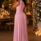The Grand Arrival Drop-Waist Maxi Dress