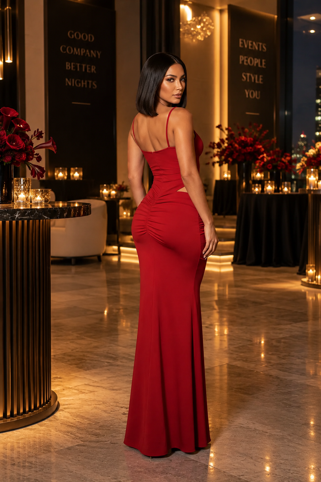 The Scarlett Cutout Maxi Dress