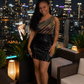 The Main Event Sequin Mini Dress