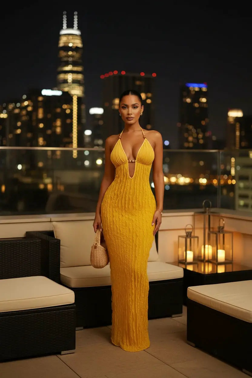 The Golden Hour Maxi Dress — After Nine Collection