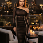After Nine One-Shoulder Midi Dress— After Nine Collection