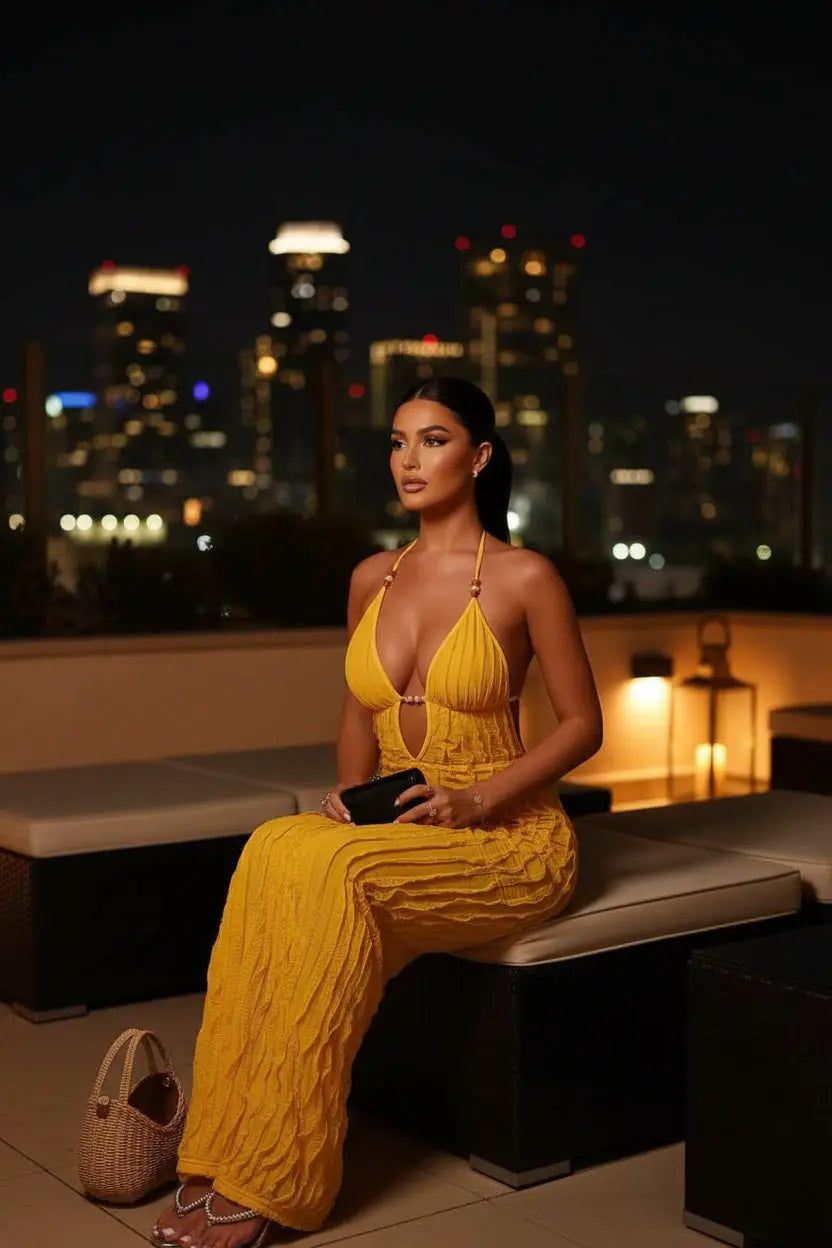 The Golden Hour Maxi Dress — After Nine Collection
