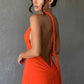 The Bordeaux One-Shoulder Maxi Dress - After Nine